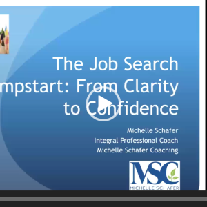 The Job Search Jumpstart: From Clarity to Confidence Training