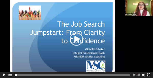 The Job Search Jumpstart: From Clarity to Confidence Training